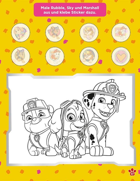 Produktbild Panini Paw Patrol Sticker Album Set