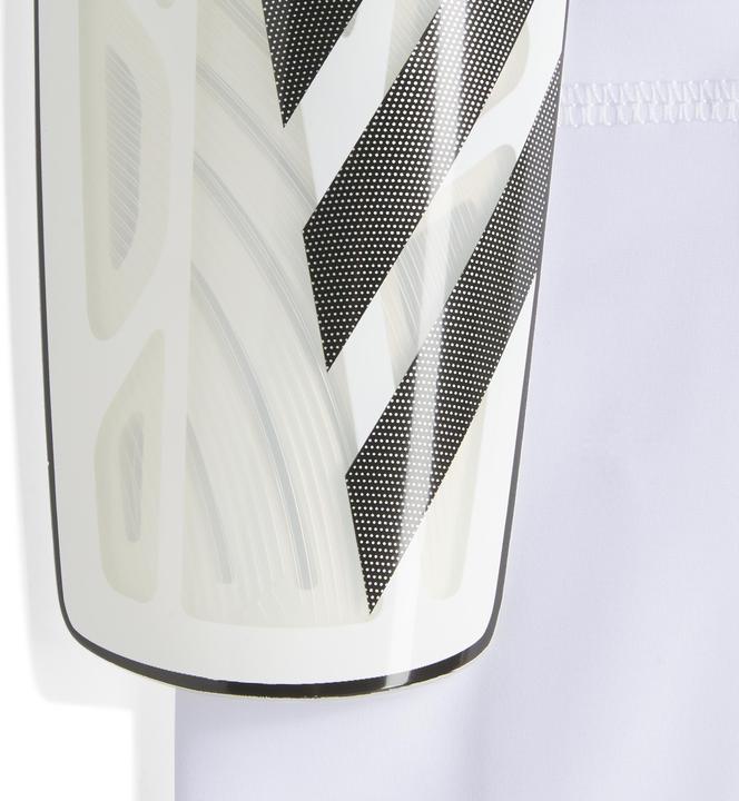 Immagine prodotto adidas Unisex TIRO SHINGUARD League, White/Black/Silver Metallic, XL (XL)
