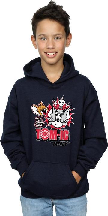 Image du produit Tom & Jerry - Sweat à capuche TOMIC ENERGY - Garçon (140, 146)