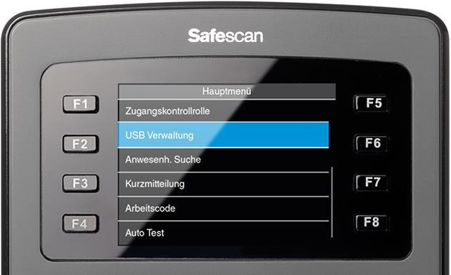 Produktbild Safescan TA-8020, Fingerabdruck Sensor