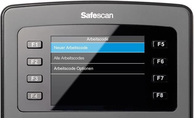 Produktbild Safescan TA-8020, Fingerabdruck Sensor