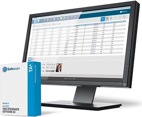 Produktbild Safescan TA-8020, Fingerabdruck Sensor