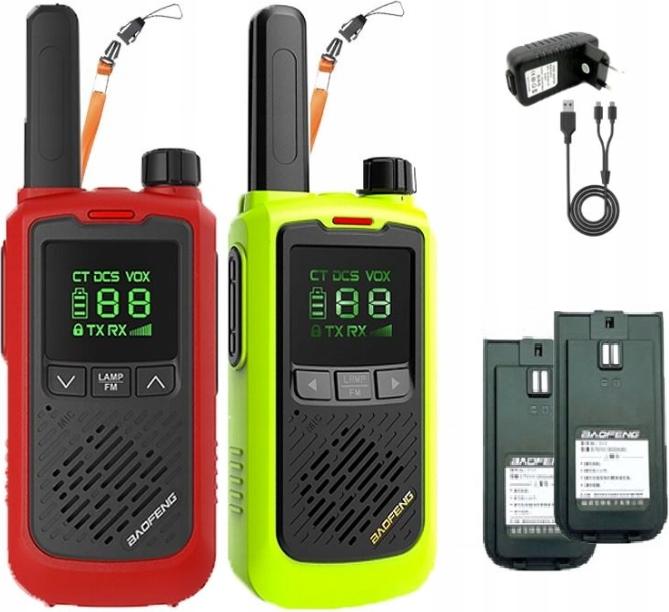 Produktbild Baofeng Walkie-Talkie BF-T17 rot (10 km)
