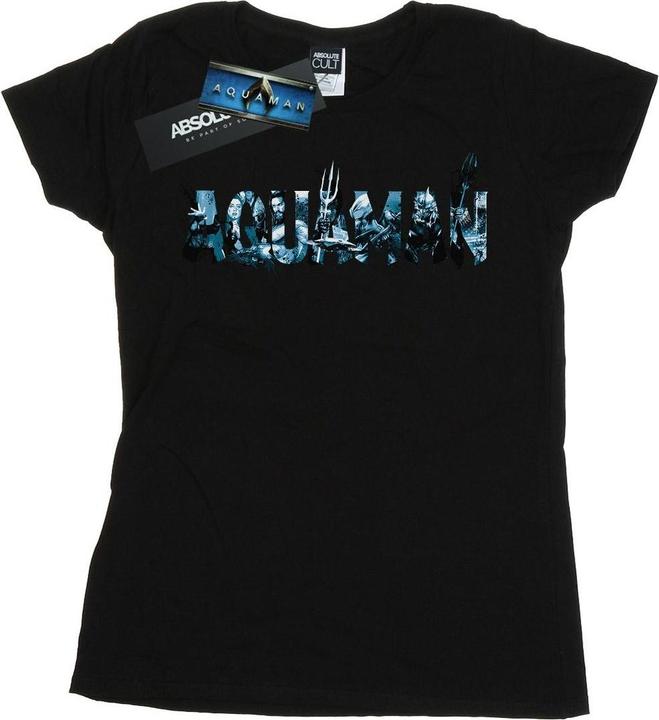 Aquaman Text Logo TShirt (XL)