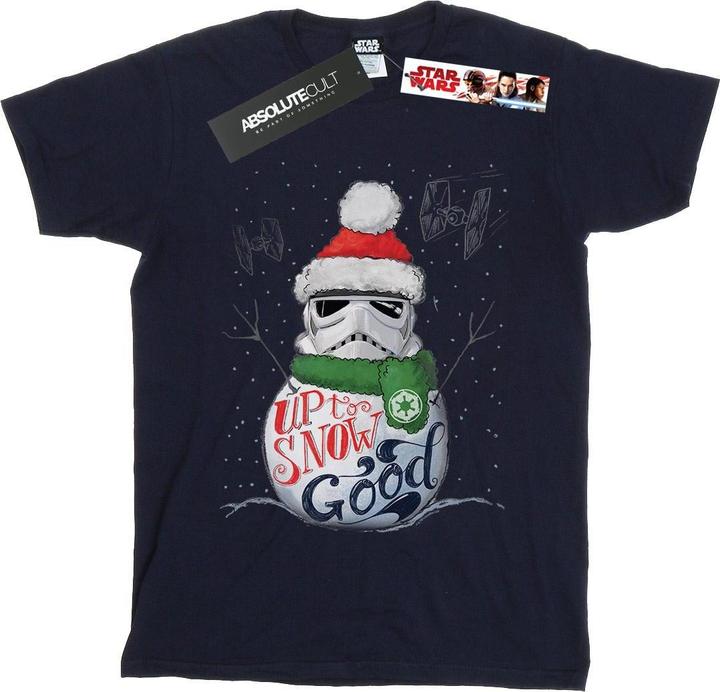 Star Wars Stormtrooper Up To Snow Good TShirt Jungen