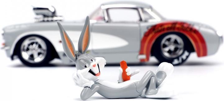 Actual product image Jada Looney Tunes 1967 Chevy Corvette
