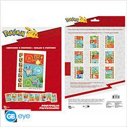 Produktbild Abysse POKEMON - Portfolio 9 posters Starters
