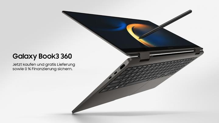 Productafbeelding Samsung Galaxy Book3 360 (13.30", Intel Core i5-1340P, 8 GB, 256 GB, DE)