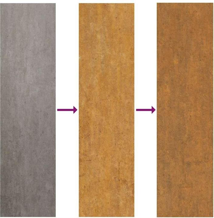 Produktbild VidaXL Gartentor 105x130 cm Wetterfester Stahl Kreuz-Design Zauntor