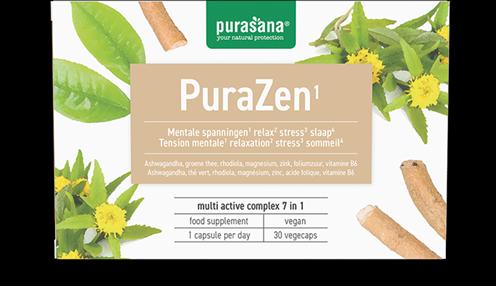 Immagine prodotto Purasana PuraZEN 7 in 1 Complesso vitaminico Vegetariano (30 Pezzo/i, Pillole, 21.60 g)