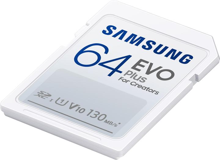 Produktbild Samsung EVO Plus Speicherkarte 64 GB (64 GB, SDXC, U1, UHS-I)