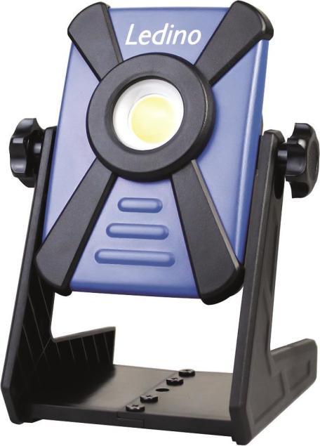 Produktbild Ledino 15W LED-Akkustrahler Kiel 15M für verschiedene Akkus (1800 lm)