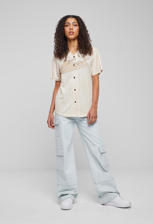 Produktbild Karl Kani KW233-035-1 KK Varsity Pinstripe Baseball Shirt (XS)