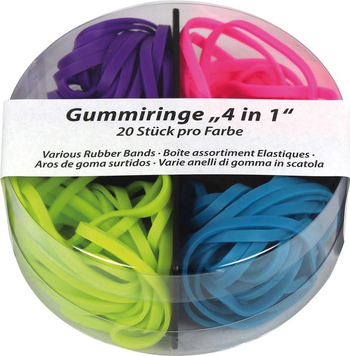 Produktbild Metzger&Mendle Gummibänder 4 in 1 (80 Stk.)