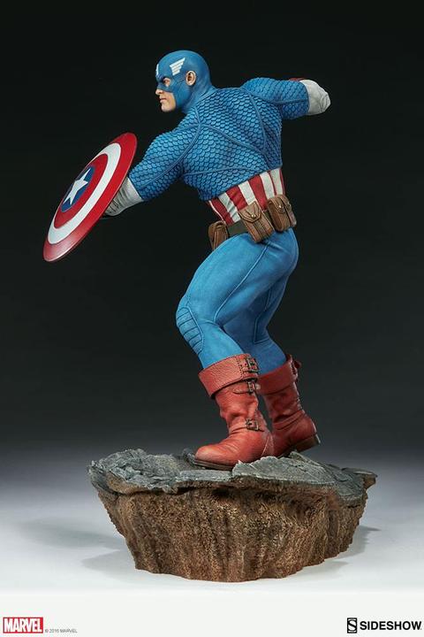 Actual product image Sideshow Avengers Assemble "Captain America" 1/5 Statue