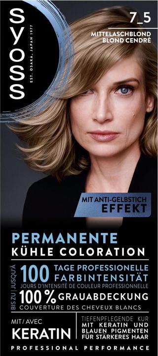 Image du produit Syoss Coloration (7 5 Blond cendré moyen)