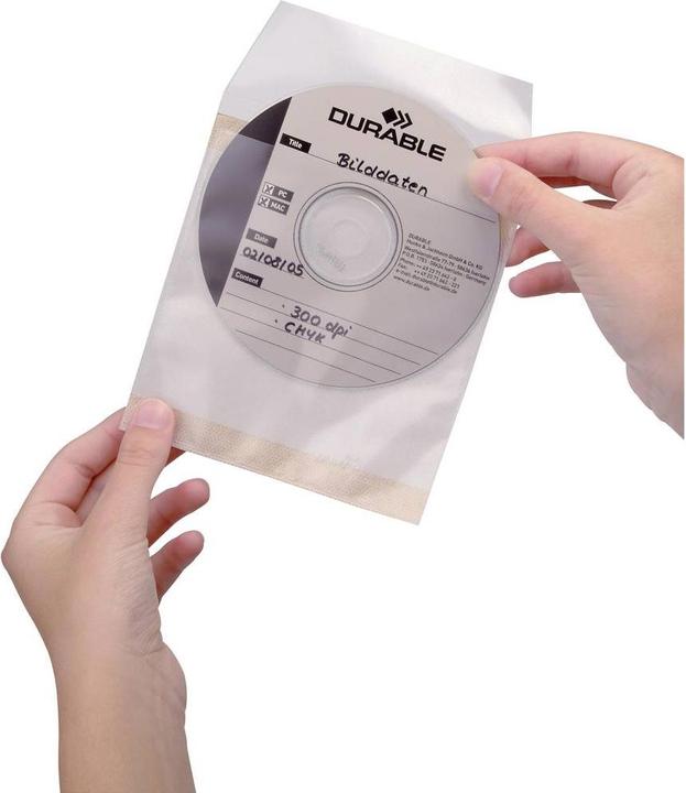 Produktbild Durable CD/DVDHüllen Selbstklebend Set (CDs)
