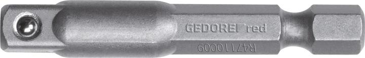 Gedore red R47110009 Antriebsadapter 1/4" 4-kant x 1/4" 6-kant 50 mm (1/4")