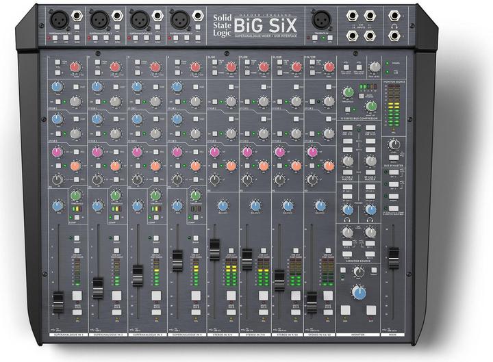 Actual product image Solid State Logic BiG SiX SuperAnalogue mixer & USB interface (Studio- and Livemixer)