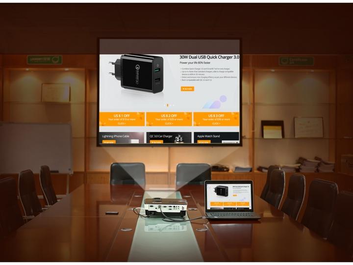 Image du produit Ugreen HDMI 2.0 bande plate 4K 1080p plaqué or (3 m, HDMI)