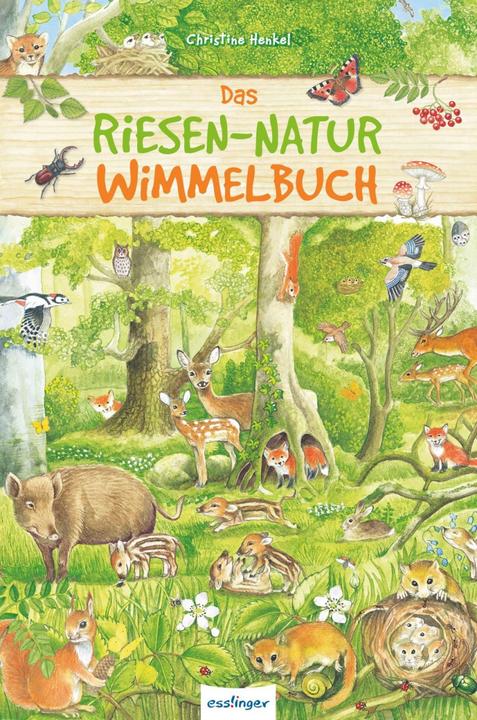 Produktbild Das Riesen-Natur-Wimmelbuch (Deutsch, Christine Henkel, 2018)