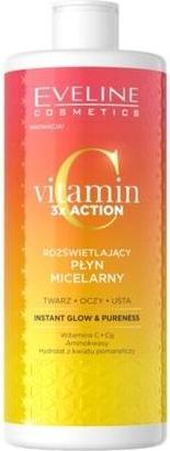 Immagine prodotto Eveline VITAMINA C 3XACTION Płyn micelarny (Latte corpo, 500 ml)
