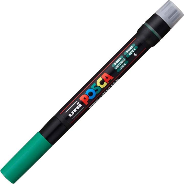 Image du produit Posca Marqueur Pointe de pinceau (Vert, 10 mm, 1 x)