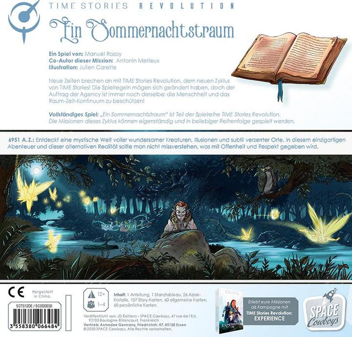 Produktbild Asmodée Kennerspiel Time Stories Revolution: Sommernachtstraum (Deutsch)