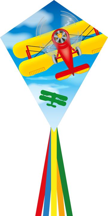 Image du produit Invento Cerf-volant pour enfants Eddy Classic Biplane