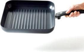 Produktbild Greenpan Cambridge Black Grillpan met keramische antikleeflaag 28cm (Aluminium)