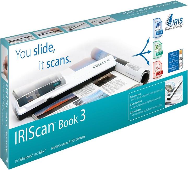Actual product image Iris IRIScan Book 3 (USB)