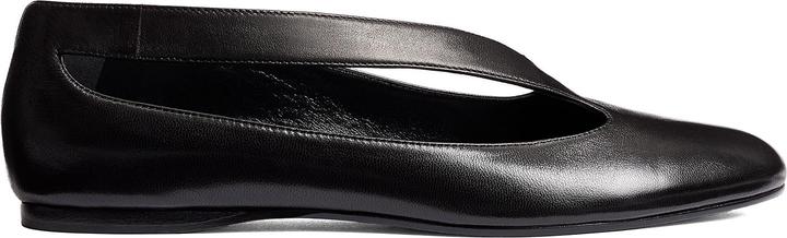 Actual product image Khaite Ny Flat Shoes Black (37)