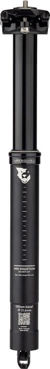 Produktbild Wolf Tooth ResolveTeleskopstütze, 31.6mm, 373mm, 125mm, ohne ReMote-Hebel, black (31.60 mm)