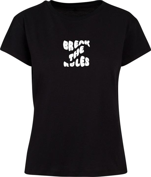 Actual product image Merchcode Ladies Break The Rules Box Tee - 118959 (XL)