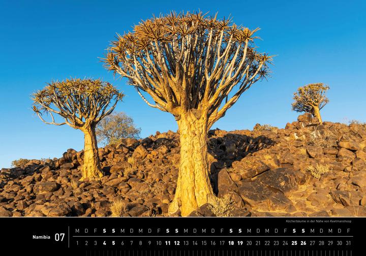 Produktbild Namibia Premiumkalender 2026 (50 x 35 cm, Harter Einband, Deutsch)