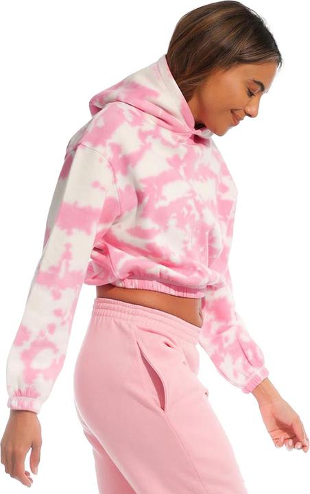 Immagine prodotto Light and Shade Felpa Corta con Cappuccio Tie Dye Donna (XS)
