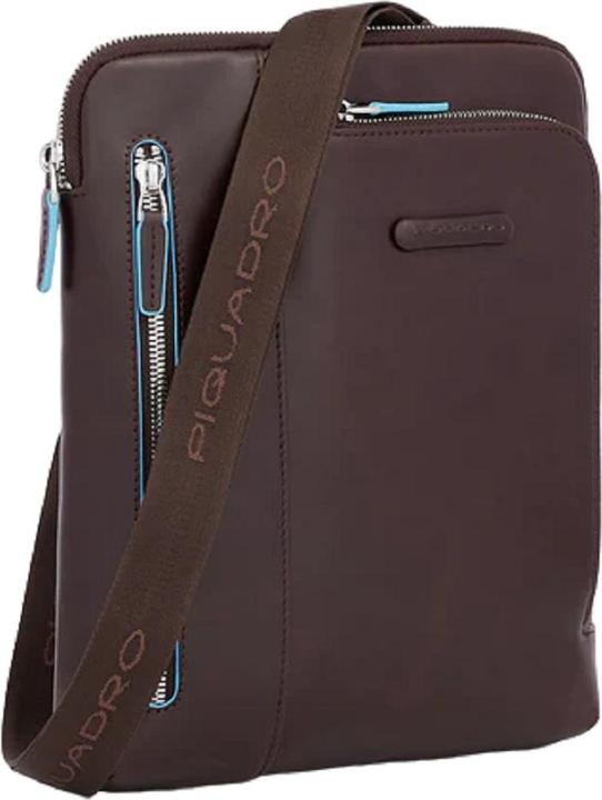 Actual product image Piquadro Blue Square – Umhängetasche mit doppelter Vortasche