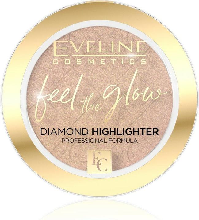 Immagine prodotto Eveline Feel The Glow Highlighter in Stone 02 Beach Glow 4.2G (02 Bagliore della spiaggia, Highlighter)