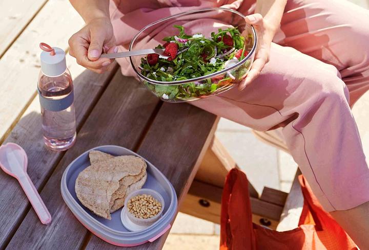 Actual product image Mepal Reusable cutlery set ellipse (3 Piece, Cutlery set)