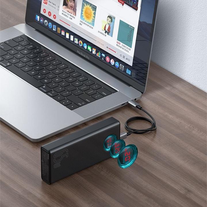 Produktbild Baseus Amblight Digital Display (30000 mAh, 65 W, 111 Wh)