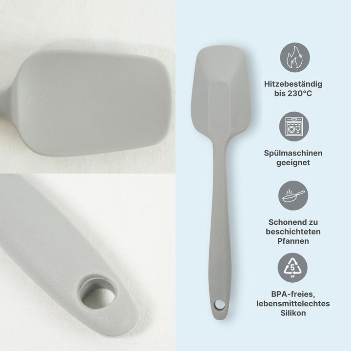 Produktbild B-Home Kochlöffel Silikon-Löffel Rührlöffel Servierlöffel Backlöffel