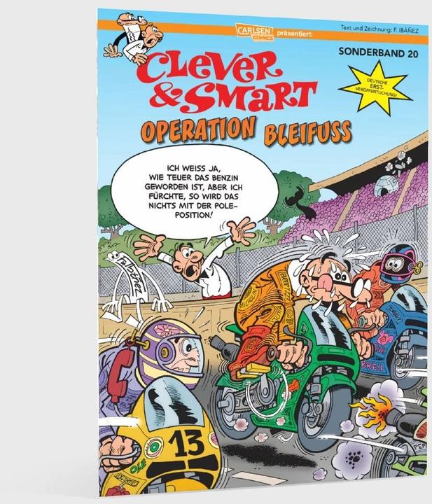 Produktbild Clever und Smart Sonderband 20: Operation Bleifuss (Deutsch, Francisco Ibáñez, 2024)