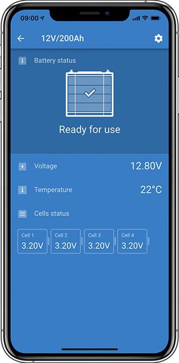 Produktbild Victron Energy LiFePO4 Battery 25,6V/200Ah - Smart-a (25.60 V, 200 Ah)