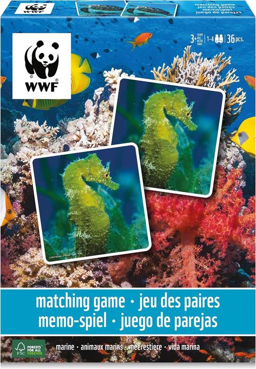 Image du produit Merchant Ambassador Memo animaux marins (Allemand)