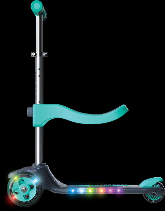 Actual product image Razor Rollie DLX 2-in-1 Convertible, light up deck - Teal - (20073645)