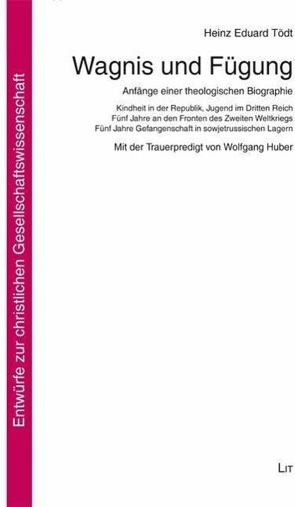Produktbild Wagnis und Fügung (Deutsch, HeinzEduard, Tödt, 2012)