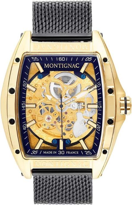 Montignac Automatic Watch Tonneau (Skeleton watch, 2416.50 mm)