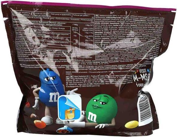 Actual product image M & M's m&m's Choco Chocolate Candies 1 kg (1000 g)