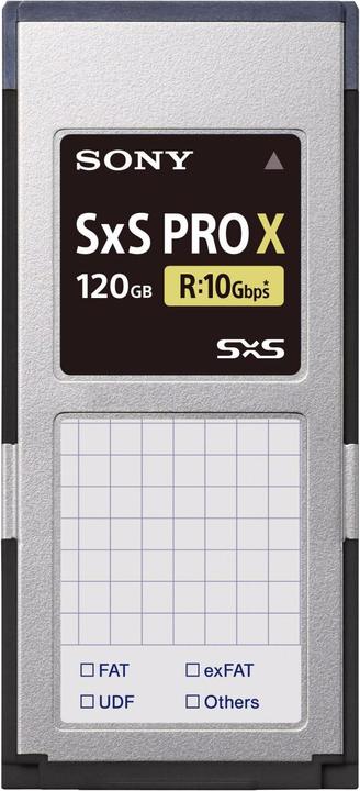Produktbild Sony SxS-Karte PRO X 120 GB (120 GB)