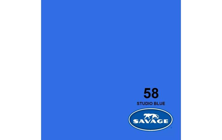 Produktbild Savage Hintergrundpapier studiobl 1.35x11m (135 cm, 1100 cm)